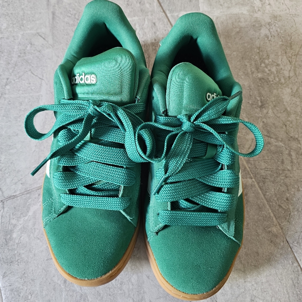 Adidas Court Green / Clear Mint Sneakers with Gum Sole